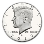 2013-S Silver Kennedy Half Dollar Gem Proof