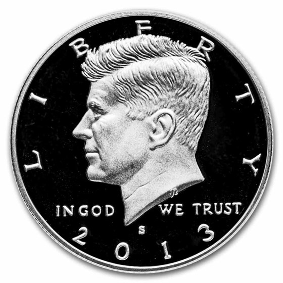 2013-S Silver Kennedy Half Dollar Gem Proof 2013-S Silver Kennedy Half Dollar Gem Proof