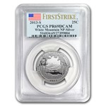 2013-S Silver Quarter ATB White Mountain PR-69 PCGS (FS)