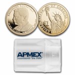 2013-S Theodore Roosevelt 20-Coin Presidential Dollar Roll PR