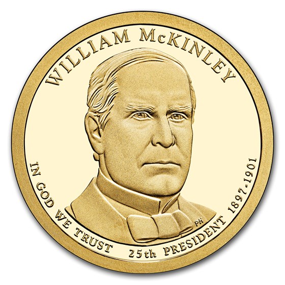 2013-S William McKinley Presidential Dollar Proof 2013-S William McKinley Presidential Dollar Proof