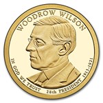 2013-S Woodrow Wilson Presidential Dollar Proof