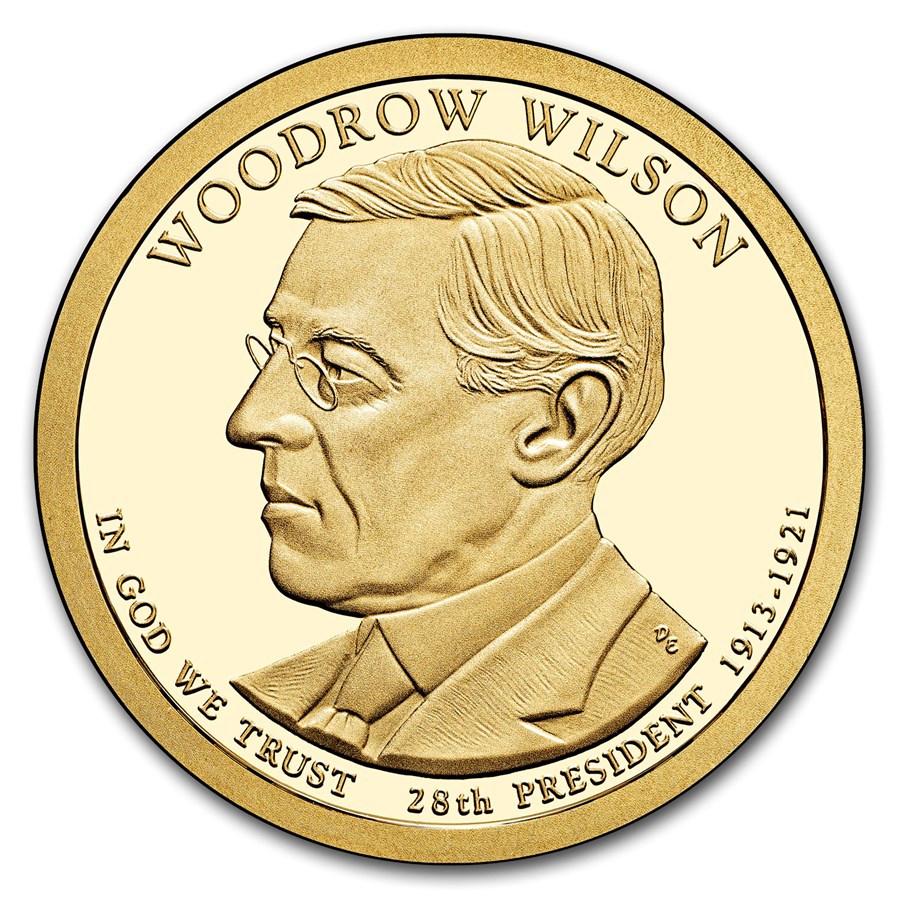 2013-S Woodrow Wilson Presidential Dollar Proof