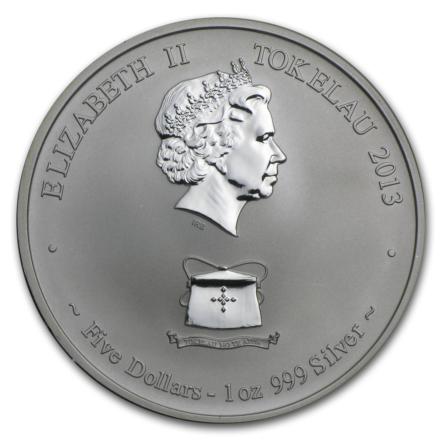 Buy 2013 Tokelau 1 oz Silver Reverse Proof Lunar Year of the Snake