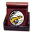 2013 Tuvalu 1 oz Silver Yellow-Bellied Snake Proof