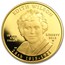 2013-W 1/2 oz Proof Gold Edith Wilson (w/Box & COA)