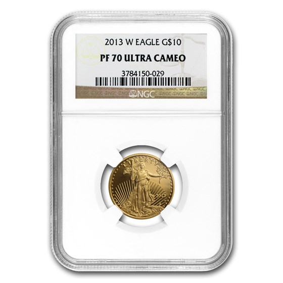2013-W 1/4 oz Proof American Gold Eagle PF-70 NGC 2013-W 1/4 oz Proof American Gold Eagle PF-70 NGC