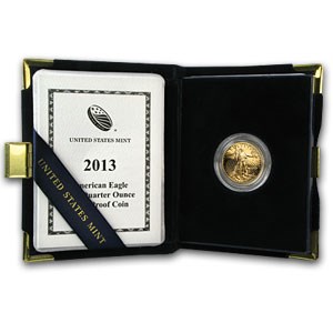2013-W 1/4 oz Proof American Gold Eagle (w/Box & COA) 2013-W 1/4 oz Proof American Gold Eagle (w/Box & COA)