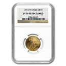 2013-W 1/4 oz Proof Gold American Eagle PF-70 NGC 2013-W 1/4 oz Proof Gold American Eagle PF-70 NGC