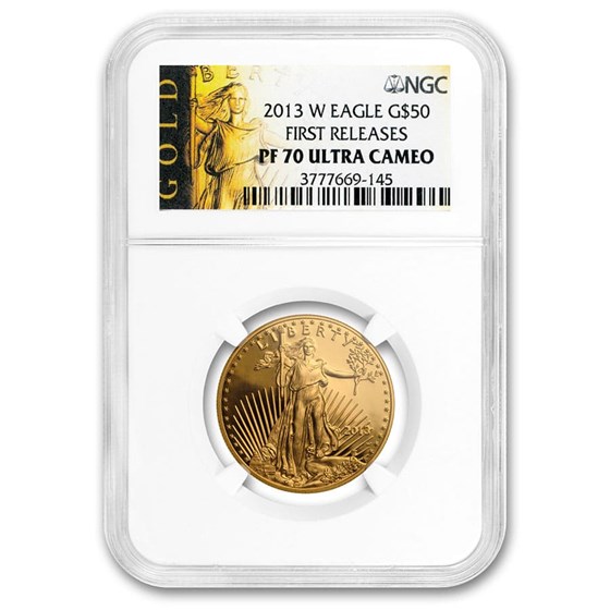 2013-W 1 oz Proof American Gold Eagle PF-70 NGC 2013-W 1 oz Proof American Gold Eagle PF-70 NGC