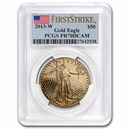 2013-W 1 oz Proof American Gold Eagle PR-70 PCGS (FS)