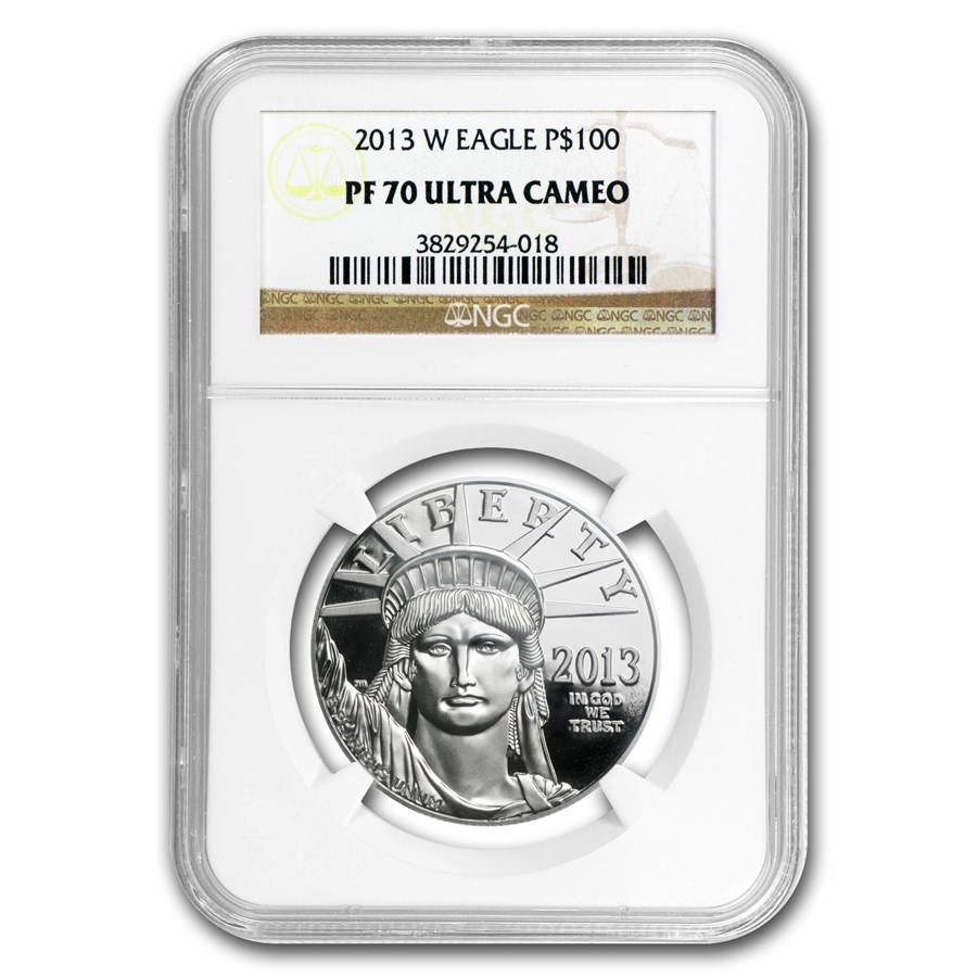2013-W 1 oz Proof American Platinum Eagle PF-70 UCAM NGC