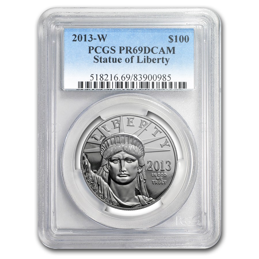 2013-W 1 oz Proof American Platinum Eagle PR-69 PCGS