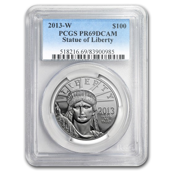 2013-W 1 oz Proof American Platinum Eagle PR-69 PCGS 2013-W 1 oz Proof American Platinum Eagle PR-69 PCGS