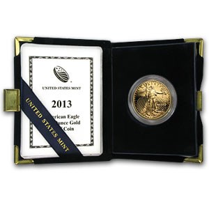 2013-W 1 oz Proof Gold American Eagle (w/Box & COA) 2013-W 1 oz Proof Gold American Eagle (w/Box & COA)