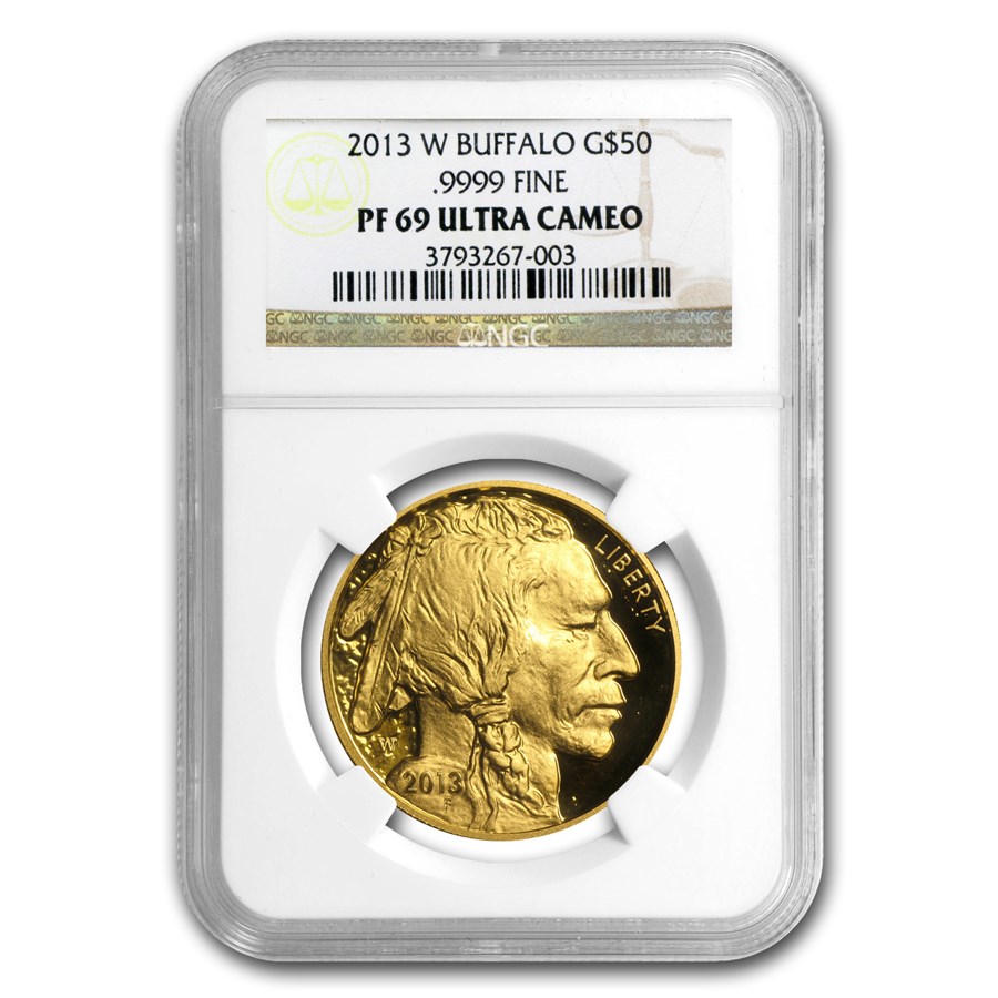 2013-W 1 oz Proof Gold Buffalo PF-69 NGC