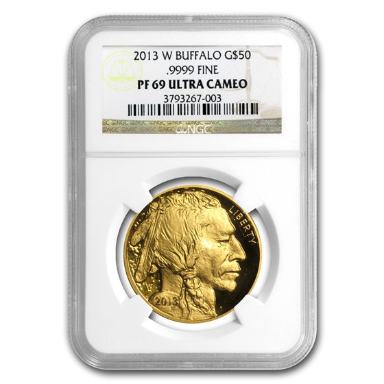 2013-W 1 oz Proof Gold Buffalo PF-69 NGC 2013-W 1 oz Proof Gold Buffalo PF-69 NGC