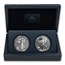 2013-W 2-Coin American Silver Eagle West Point Set (w/Box & COA)
