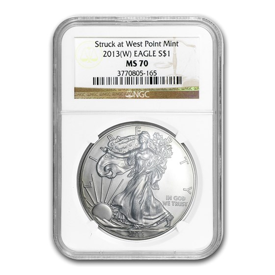 2013 (W) American Silver Eagle MS-70 NGC 2013 (W) American Silver Eagle MS-70 NGC