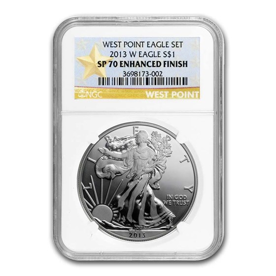 2013-W American Silver Eagle SP-70 NGC (Enhanced Finish) 2013-W American Silver Eagle SP-70 NGC (Enhanced Finish)