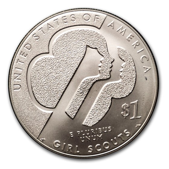 2013-W Girl Scouts $1 Silver Commem BU (Young Collectors Set) 2013-W Girl Scouts $1 Silver Commem BU (Young Collectors Set)