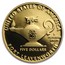 2013-W Gold $5 Commem Five Star General Proof (w/Box & COA)