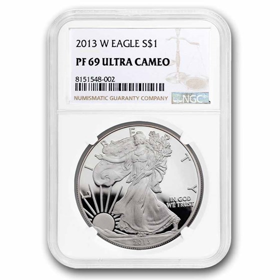 2013-W Proof American Silver Eagle PF-69 NGC