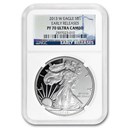2013-W Proof American Silver Eagle PF-70 NGC (ER/FR)