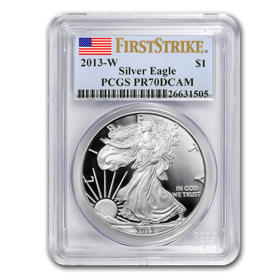 2013-W Proof American Silver Eagle PR-70 PCGS (FirstStrike®)
