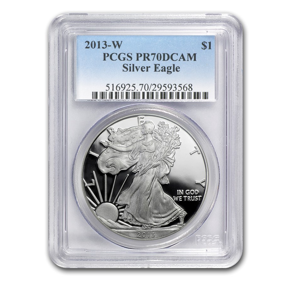 2013-W Proof American Silver Eagle PR-70 PCGS