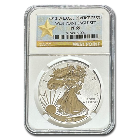 2013-W Reverse Proof American Silver Eagle PF-69 NGC