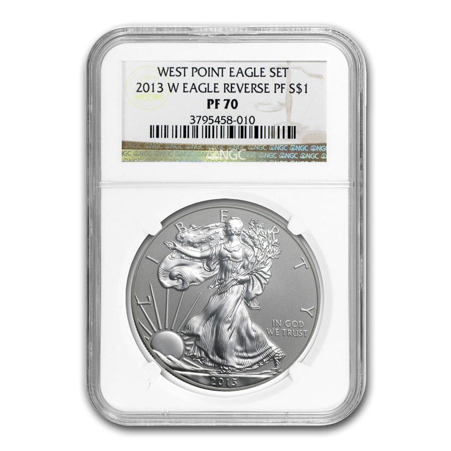 2013-W Reverse Proof American Silver Eagle PF-70 NGC