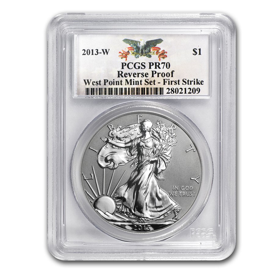 2013-W Reverse Proof Silver Eagle PR-70 PCGS (FirstStrike®)