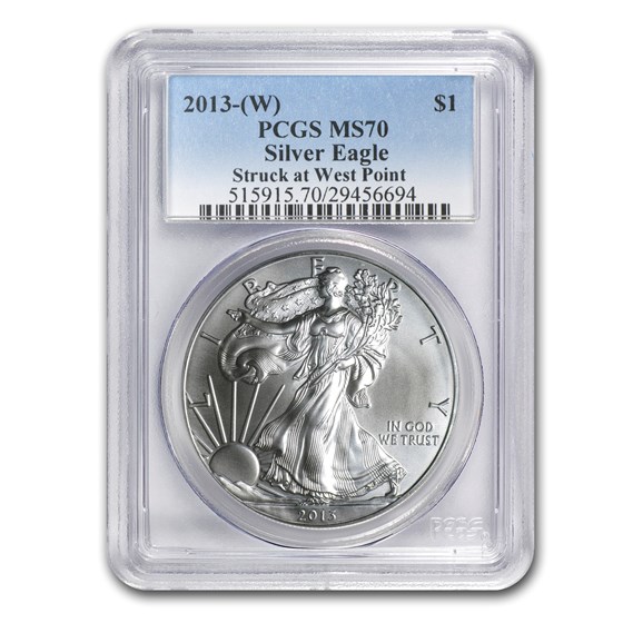 2013 (W) Silver American Eagle MS-70 PCGS 2013 (W) Silver American Eagle MS-70 PCGS