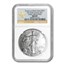 2013 (W) Silver Eagle MS-69 NGC (ER, West Point Star Label)
