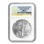 2013 (W) Silver Eagle MS-70 NGC (ER, West Point Star Label)
