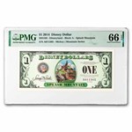 2014 $1.00 (A) Splash Mountain CU-66 EPQ PMG (DIS#168)