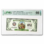 2014 $1.00 (D) Splash Mountain CU-66 EPQ PMG (DIS#171)