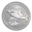 2014 1/2 oz Silver Australian Great White Shark (Abrasions)
