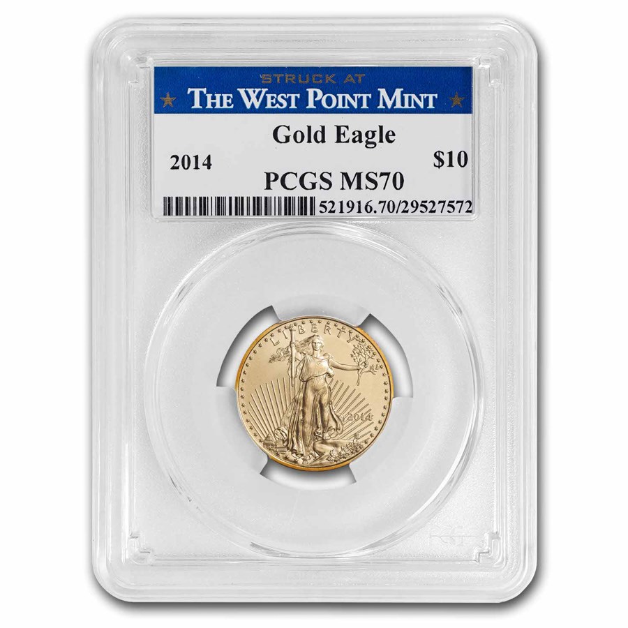 2014 1/4 oz American Gold Eagle MS-70 PCGS