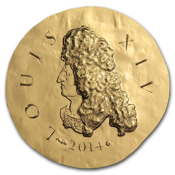 2014 1/4 oz Proof Gold €50 Legendary Collection Louis XIV 2014 1/4 oz Proof Gold €50 Legendary Collection Louis XIV