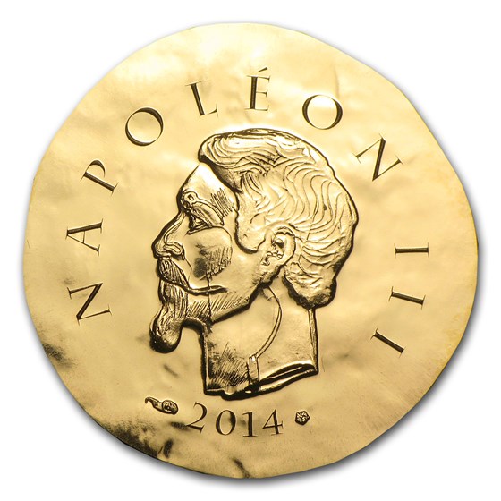 2014 1/4 oz Proof Gold €50 Legendary Collection Napoleon III 2014 1/4 oz Proof Gold €50 Legendary Collection Napoleon III