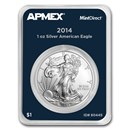 2014 1 oz American Silver Eagle (MintDirect® Single)
