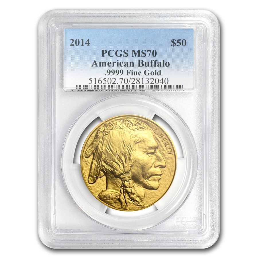 Buy 2014 1 oz Gold Buffalo MS-70 PCGS | APMEX
