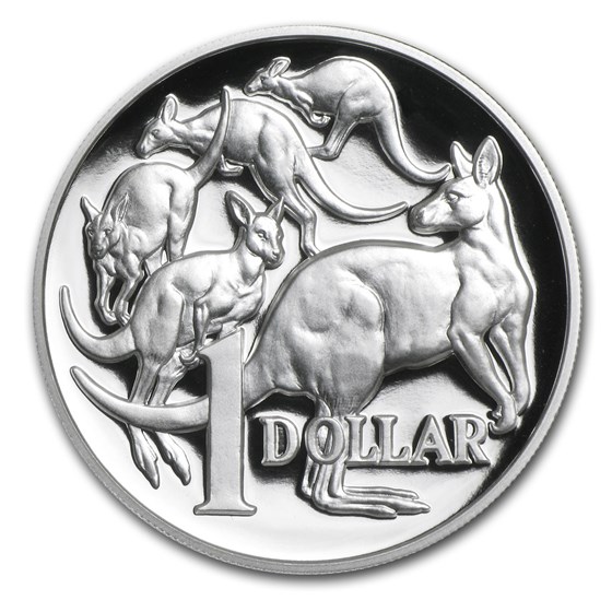 2014 1 oz Silver High Relief Kangaroo 30th Anniv Proof 2014 1 oz Silver High Relief Kangaroo 30th Anniv Proof