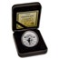 2014 1 oz Silver Sol Noctis Binary Eagle Proof (Abrasion)