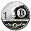 2014 1 oz Silver Sol Noctis Binary Eagle Proof (Abrasion)