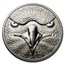 2014 1 oz Silver Sol Noctis Binary Eagle Proof (Abrasion)