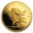 2014 (1776) France Gold Libertas Americana (Medal Only)