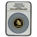 2014 (1776) France Gold Libertas Americana Medal PF-70 NGC